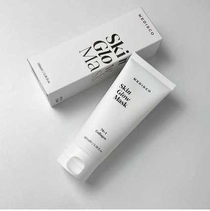 Skin Glow Peel-Off Mask - Glowing & Hydrating Facial Mask with Collagen, Korean Skincare