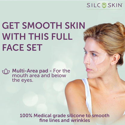 Facial Pads, Multi-Area Set | Reusable Silicone Facial Patches